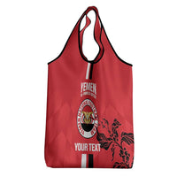 Custom Yemen Football Grocery Bag Come On Al-Yaman as-Sa'eed