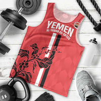 Custom Yemen Football Men Tank Top Come On Al-Yaman as-Sa'eed