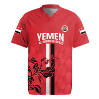 Custom Yemen Football Rugby Jersey Come On Al-Yaman as-Sa'eed