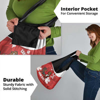 Canada Rugby Custom Grocery Bag Beaver Mascot Go Canadian