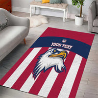 USA 2025 Rugby Custom Area Rug Come On Eagle