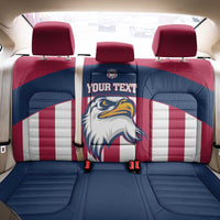 USA 2025 Rugby Custom Back Car Seat Cover Come On Eagle