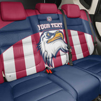 USA 2025 Rugby Custom Back Car Seat Cover Come On Eagle