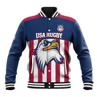 USA 2025 Rugby Custom Baseball Jacket Come On Eagle