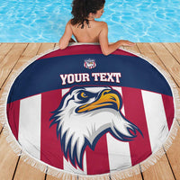 USA 2025 Rugby Custom Beach Blanket Come On Eagle