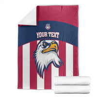 USA 2025 Rugby Custom Blanket Come On Eagle