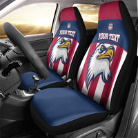 USA 2025 Rugby Custom Car Seat Cover Come On Eagle