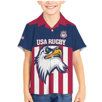 USA 2025 Rugby Custom Family Matching Mermaid Dress and Hawaiian Shirt Come On Eagle