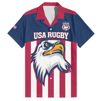 USA 2025 Rugby Custom Family Matching Summer Maxi Dress and Hawaiian Shirt Come On Eagle