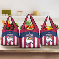 USA 2025 Rugby Custom Grocery Bag Come On Eagle