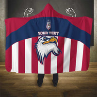USA 2025 Rugby Custom Hooded Blanket Come On Eagle