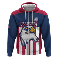 USA 2025 Rugby Custom Hoodie Come On Eagle