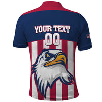 USA 2025 Rugby Custom Polo Shirt Come On Eagle