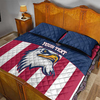 USA 2025 Rugby Custom Quilt Bed Set Come On Eagle