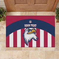 USA 2025 Rugby Custom Rubber Doormat Come On Eagle