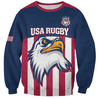USA 2025 Rugby Custom Sweatshirt Come On Eagle