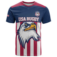 USA 2025 Rugby Custom T Shirt Come On Eagle