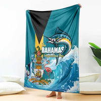 The Bahamas Independence Day Blanket Bahamian Blue Marlin National Color