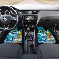 The Bahamas Independence Day Car Mats Bahamian Blue Marlin National Color