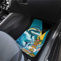The Bahamas Independence Day Car Mats Bahamian Blue Marlin National Color