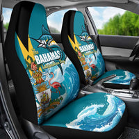 The Bahamas Independence Day Car Seat Cover Bahamian Blue Marlin National Color