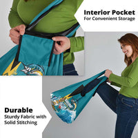 The Bahamas Independence Day Grocery Bag Bahamian Blue Marlin National Color