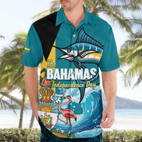 The Bahamas Independence Day Hawaiian Shirt Bahamian Blue Marlin National Color