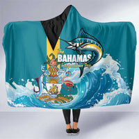The Bahamas Independence Day Hooded Blanket Bahamian Blue Marlin National Color