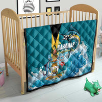 The Bahamas Independence Day Quilt Bahamian Blue Marlin National Color