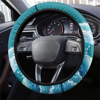 The Bahamas Independence Day Steering Wheel Cover Bahamian Blue Marlin National Color