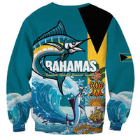 The Bahamas Independence Day Sweatshirt Bahamian Blue Marlin National Color