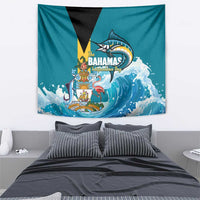 The Bahamas Independence Day Tapestry Bahamian Blue Marlin National Color