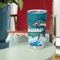 The Bahamas Independence Day Tumbler Cup Bahamian Blue Marlin National Color