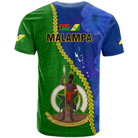 Vanuatu Malampa Province T Shirt Turtle Sand Drawing Unique Tapa Pattern - Wonder Print Shop