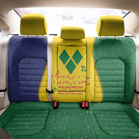 SVG Vincy Mas Back Car Seat Cover Saint Vincent and the Grenadines National Carnival - Wonder Print Shop
