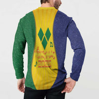 SVG Vincy Mas Button Sweatshirt Saint Vincent and the Grenadines National Carnival - Wonder Print Shop