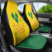 SVG Vincy Mas Car Seat Cover Saint Vincent and the Grenadines National Carnival - Wonder Print Shop