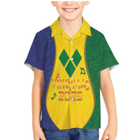 SVG Vincy Mas Family Matching Mermaid Dress and Hawaiian Shirt Saint Vincent and the Grenadines National Carnival - Wonder Print Shop