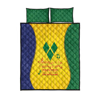 SVG Vincy Mas Quilt Bed Set Saint Vincent and the Grenadines National Carnival - Wonder Print Shop