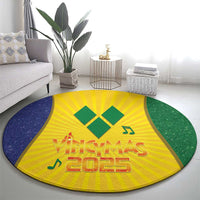 SVG Vincy Mas Round Carpet Saint Vincent and the Grenadines National Carnival - Wonder Print Shop