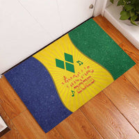 SVG Vincy Mas Rubber Doormat Saint Vincent and the Grenadines National Carnival - Wonder Print Shop