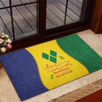 SVG Vincy Mas Rubber Doormat Saint Vincent and the Grenadines National Carnival - Wonder Print Shop
