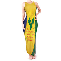 SVG Vincy Mas Tank Maxi Dress Saint Vincent and the Grenadines National Carnival - Wonder Print Shop