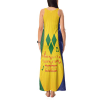 SVG Vincy Mas Tank Maxi Dress Saint Vincent and the Grenadines National Carnival - Wonder Print Shop