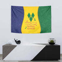 SVG Vincy Mas Tapestry Saint Vincent and the Grenadines National Carnival - Wonder Print Shop