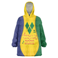 SVG Vincy Mas Wearable Blanket Hoodie Saint Vincent and the Grenadines National Carnival - Wonder Print Shop