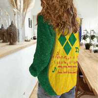 SVG Vincy Mas Women Casual Shirt Saint Vincent and the Grenadines National Carnival - Wonder Print Shop