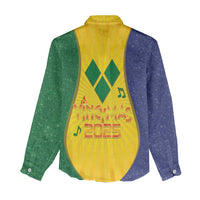 SVG Vincy Mas Women Casual Shirt Saint Vincent and the Grenadines National Carnival - Wonder Print Shop