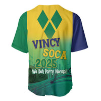 Vincy Mas 2025 Baseball Jersey Vincy Soca We Doh Party Normal - Wonder Print Shop