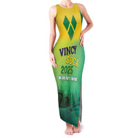 Vincy Mas 2025 Family Matching Tank Maxi Dress and Hawaiian Shirt Vincy Soca We Doh Party Normal - Wonder Print Shop